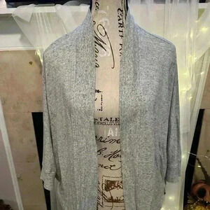 Lou & Grey Women’s soft Light Gray Sweater. XS. Preowned.